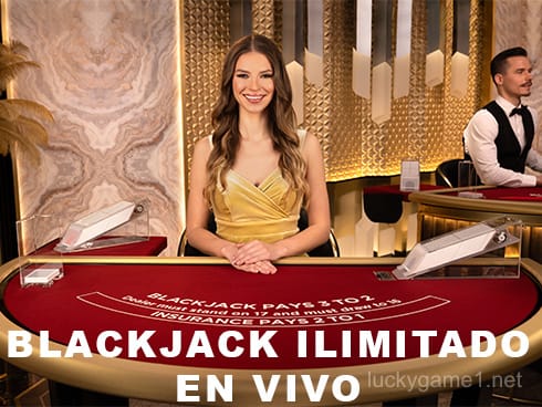 Lucky 1 Game Blackjack Ilimitado En Vivo
